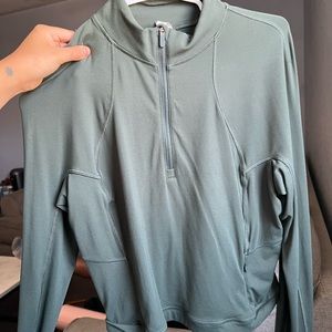 LULULEMON SMOKED SPRUCE RULU HALF ZIP 🤍🍵